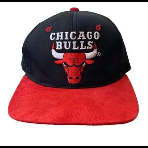 Vintage Chicago Bulls Strapback Hat by Starter 90s